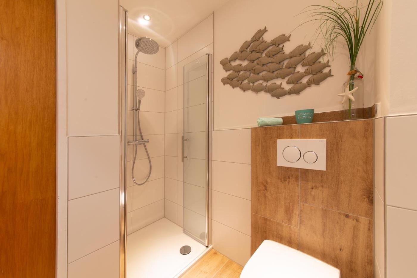 Ferienwohnung Kleine Strandkoje Хафкруг Екстериор снимка